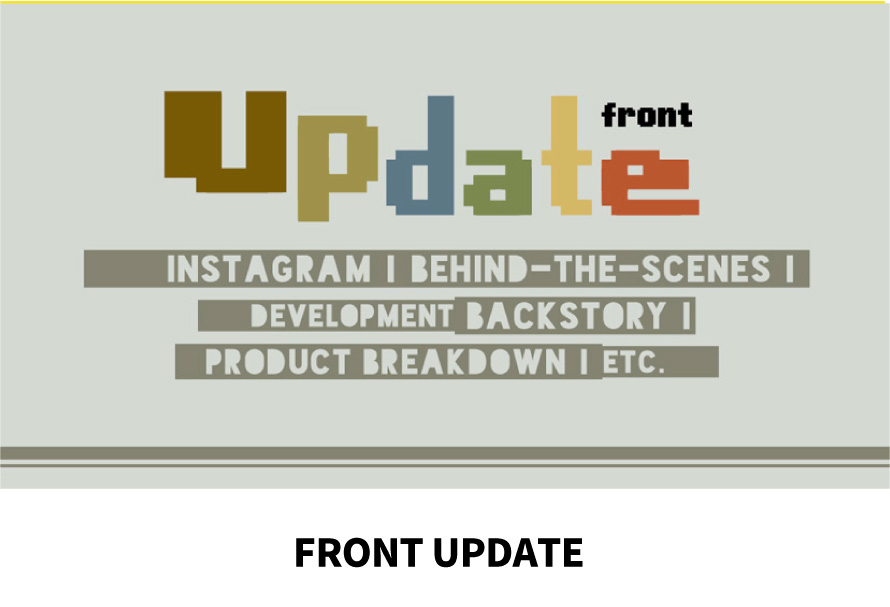 FRONT UPDATE